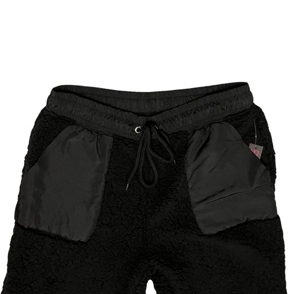 ⚡️ NWT No Boundaries Junior's Faux Sherpa Jogger Pants - size: Medium - Picture 7 of 13